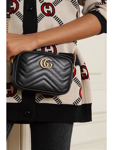 gucci marmont shoulder|gucci marmont large camera bag.